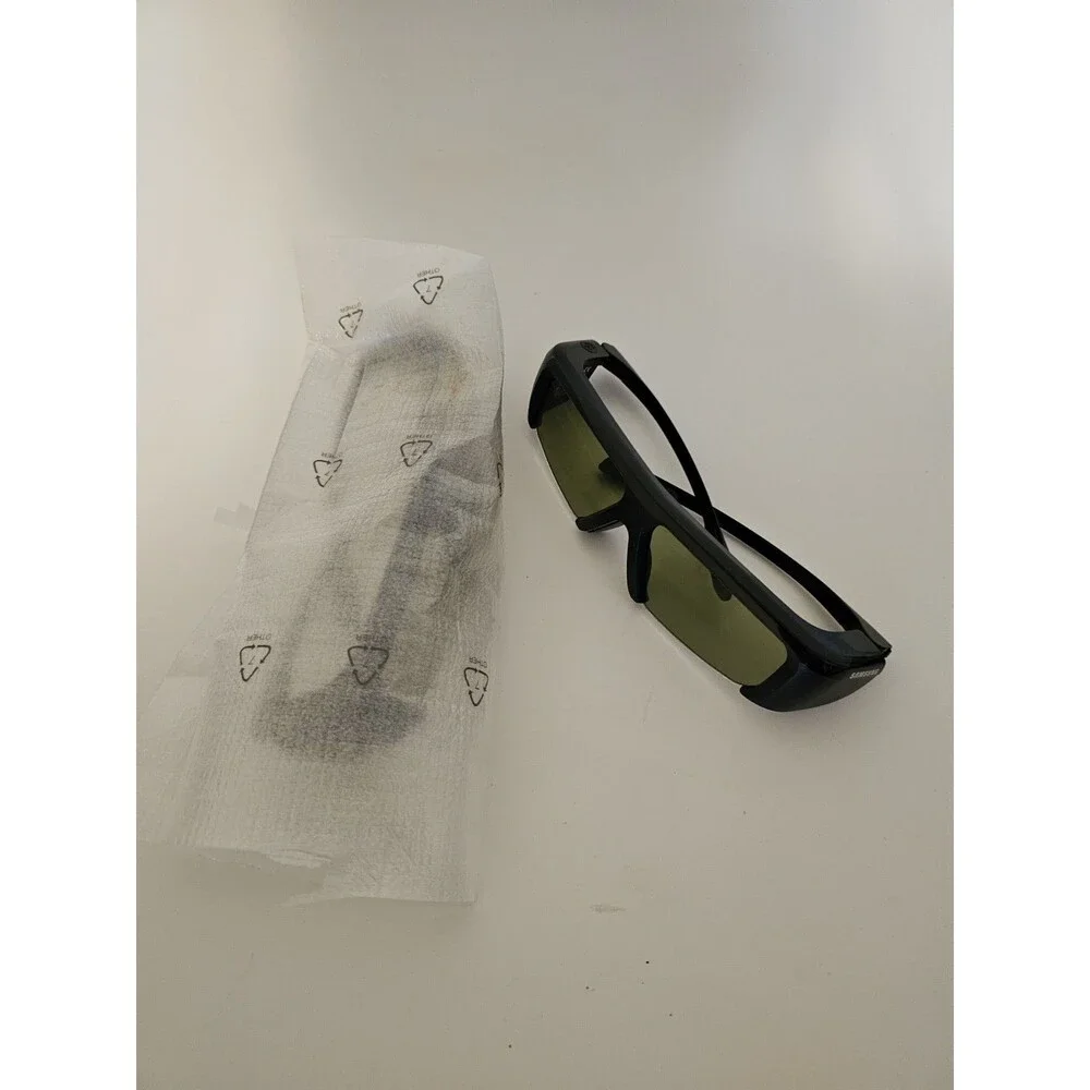 Samsung SSG-3100GB 3D Active Glasses Needs Battery Black Smart TV Pairing